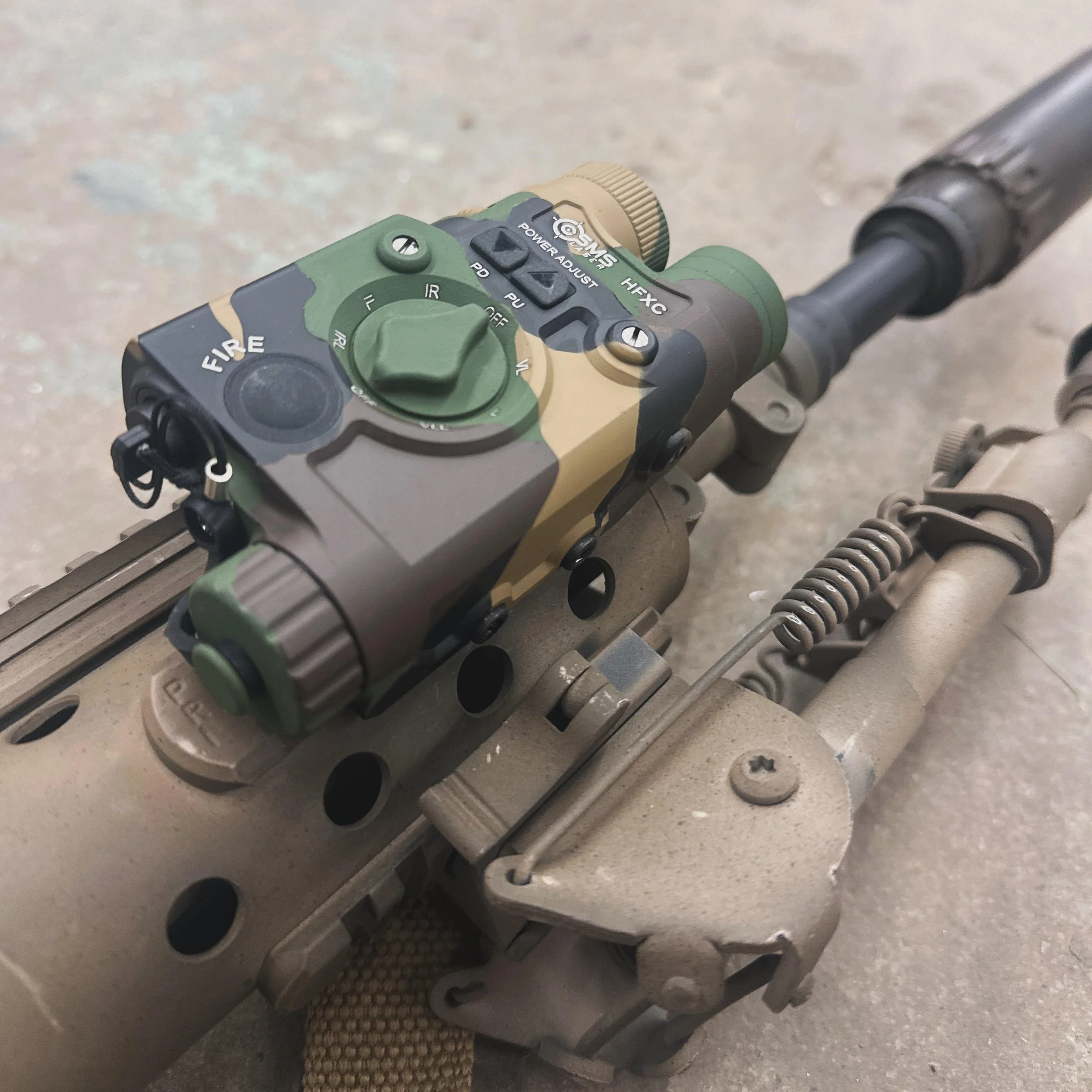 One Off Coating - SMSLaser HFXC - M81 Woodland Cerakote